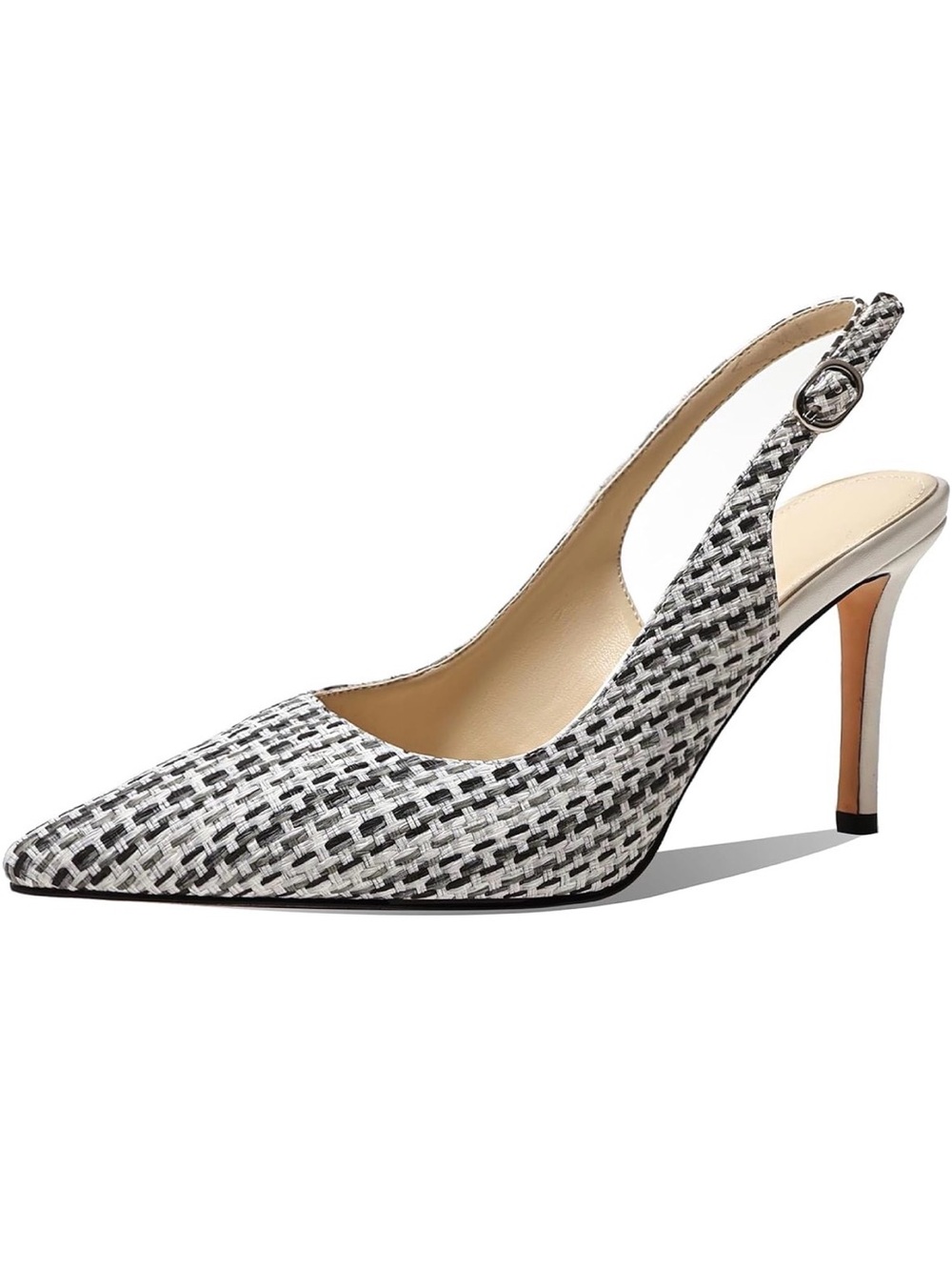 Women's 3.35-inch pointed-toe high heels
